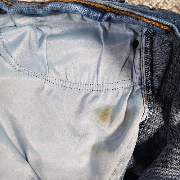 Wrangler Mens Bootcut Jeans 36x32 [Fits 34x31] Blue Relax Workwear Western Rodeo - Picture 10 of 16